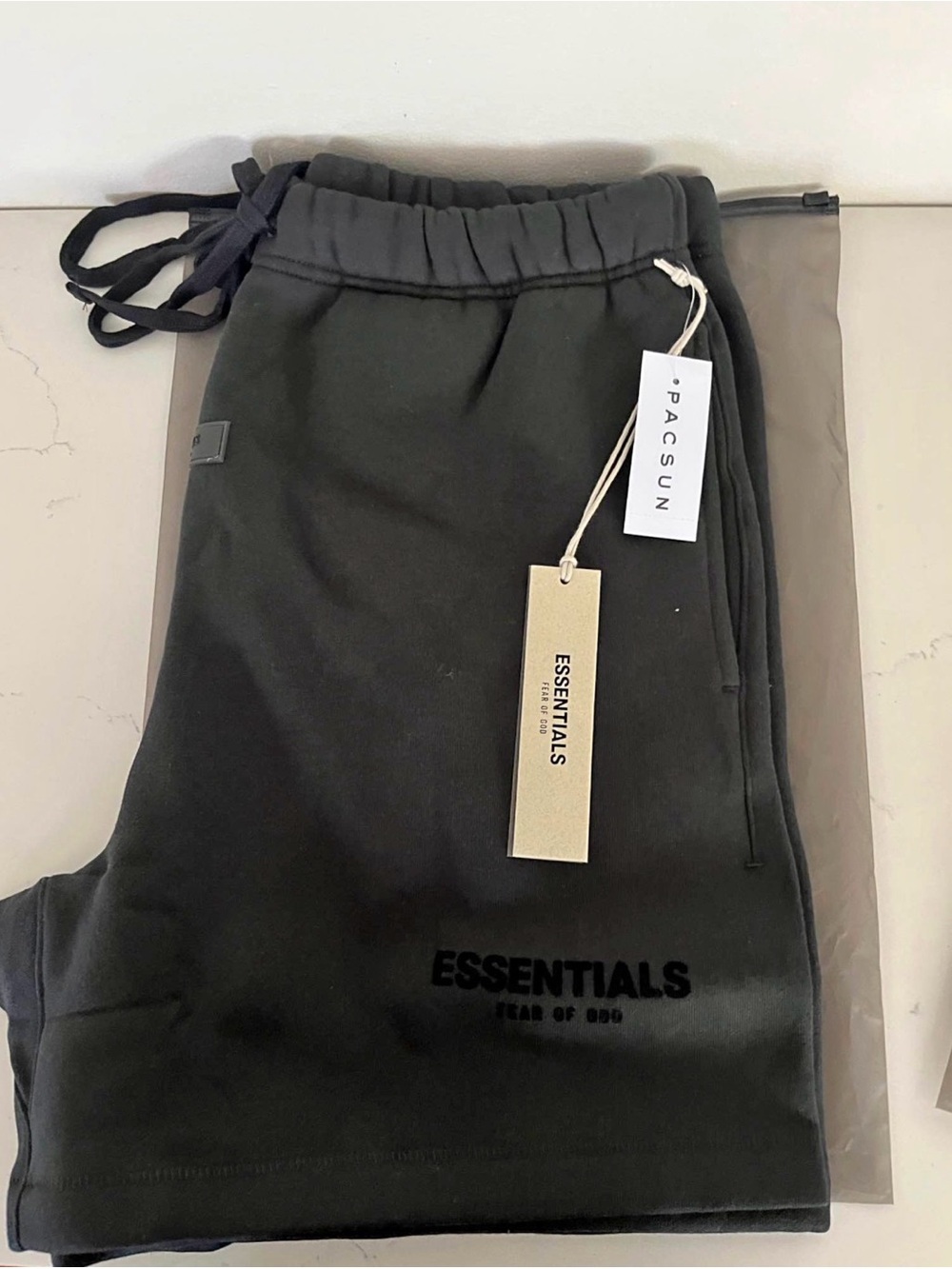 Fear of God ESSENTIALS Black Men's Jogger Sweatpants
